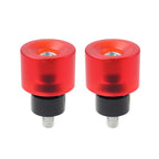 M12 Red Engine Guard Crash Bar End Screws for Harley