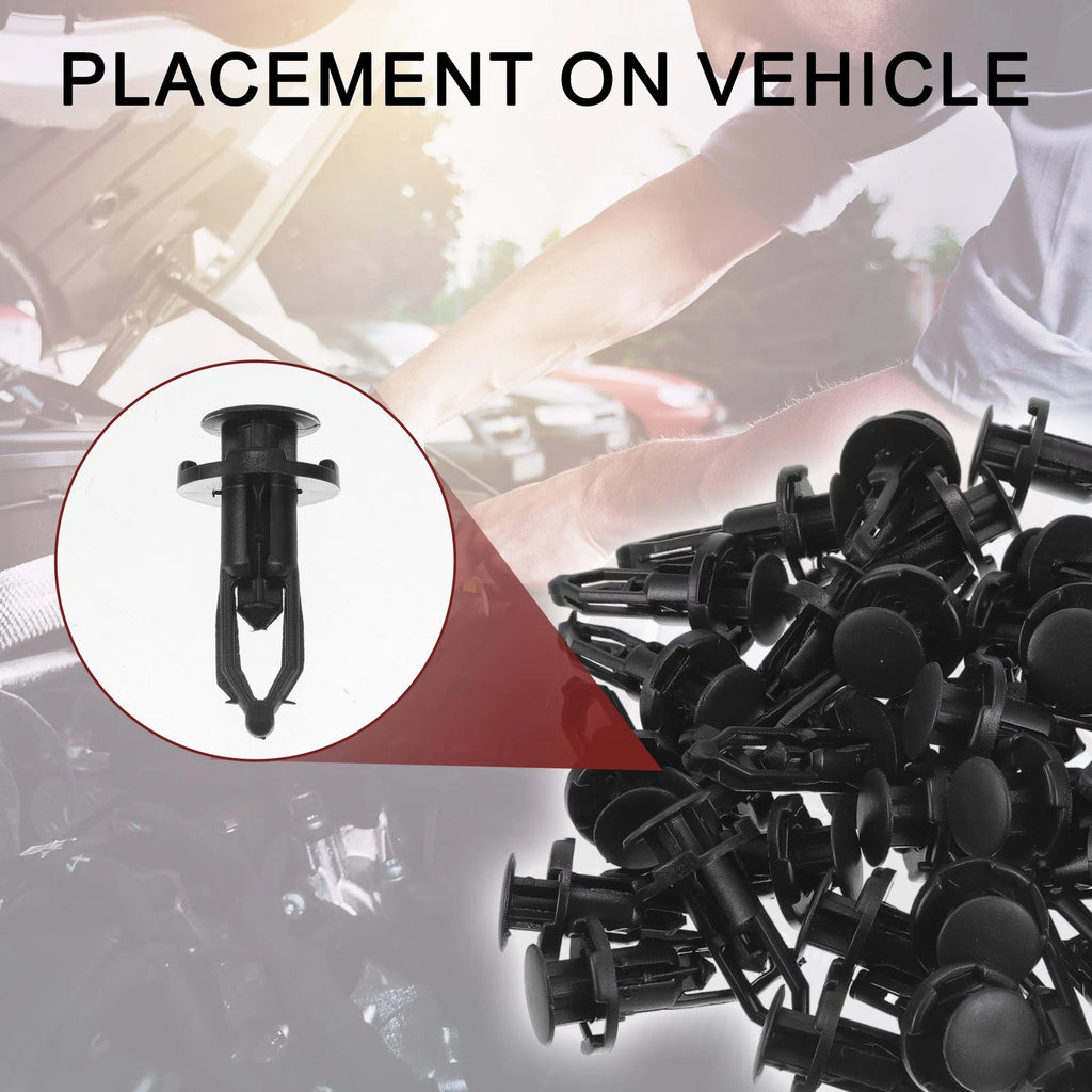Set of 40 Front Fender Skirt Clips for Toyota 4Runner (2010–2023) & Avalon