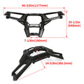 Front Brush Guard Bumper Fascia for Polaris RZR XP S4 900 XP 4 1000 (2014–2023)
