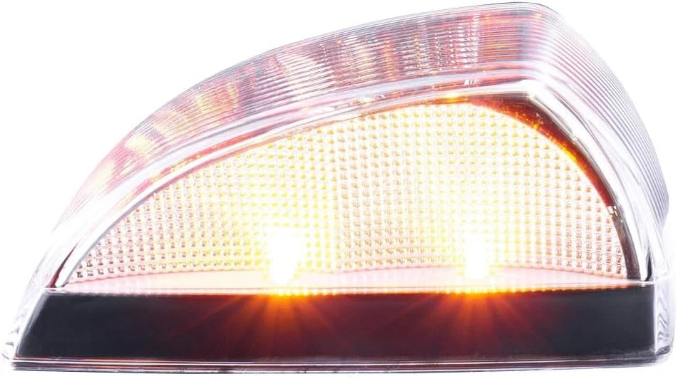 Amber LED Cab Light Replacement for Freightliner M2 (2014–2019) Clear Lens
