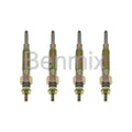 Set of 4 Glow Plugs 11065-43G01 for Nissan TD23 TD27