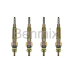 Set of 4 Glow Plugs 11065-43G01 for Nissan TD23 TD27