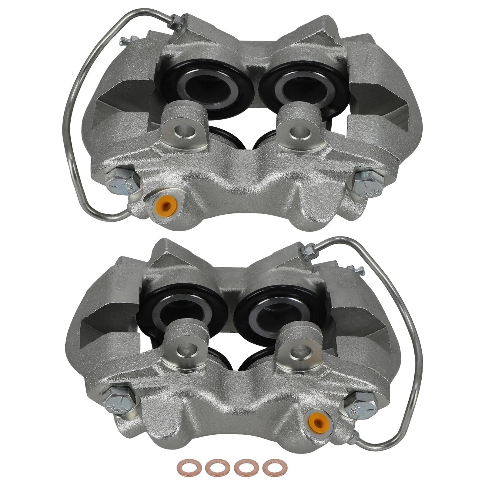 Front Brake Caliper with Hardware for Ford Mustang L6 V8 (1965–1966) 184400 184401