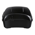 Matte Black King Trunk for Harley Touring Street Road Glide (2009–2013)