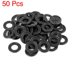 50pcs M12 Rubber Oil Drain Plug Gasket Washer Seal for Buick 