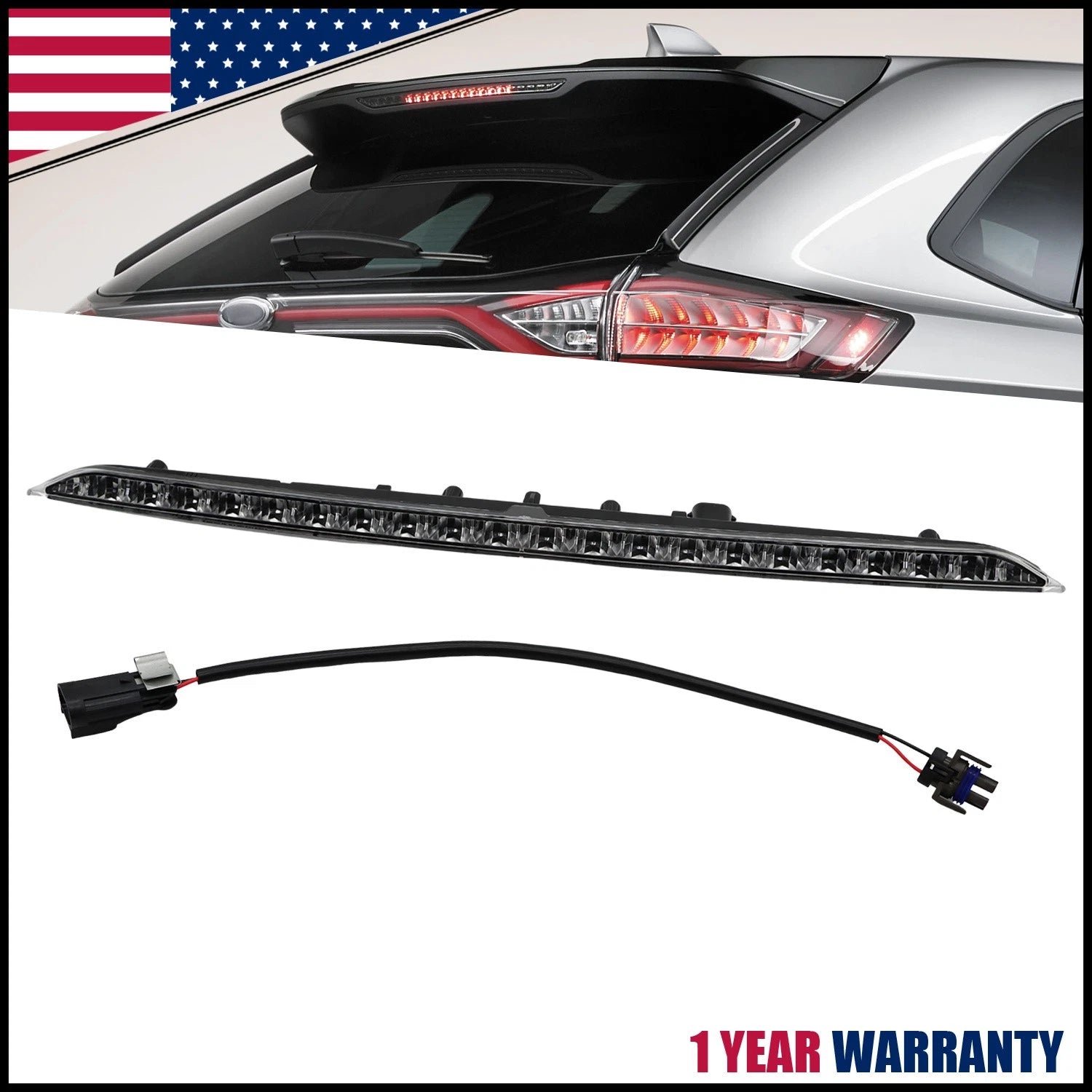 LED 3rd Brake Light Center Assembly 923-133 for Ford Edge (2015–2020)