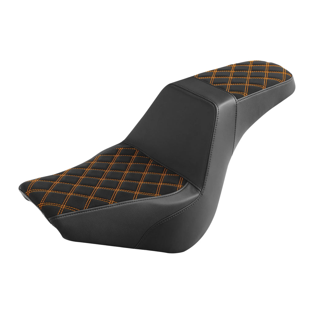 Driver Passenger Seat for Harley Softail Street Bob FXST (2018–2025) Black