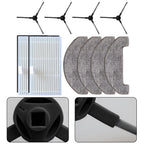 Replacement Mop Pads, Side Brush, HEPA Filter for MOVA S800, Trouver E20
