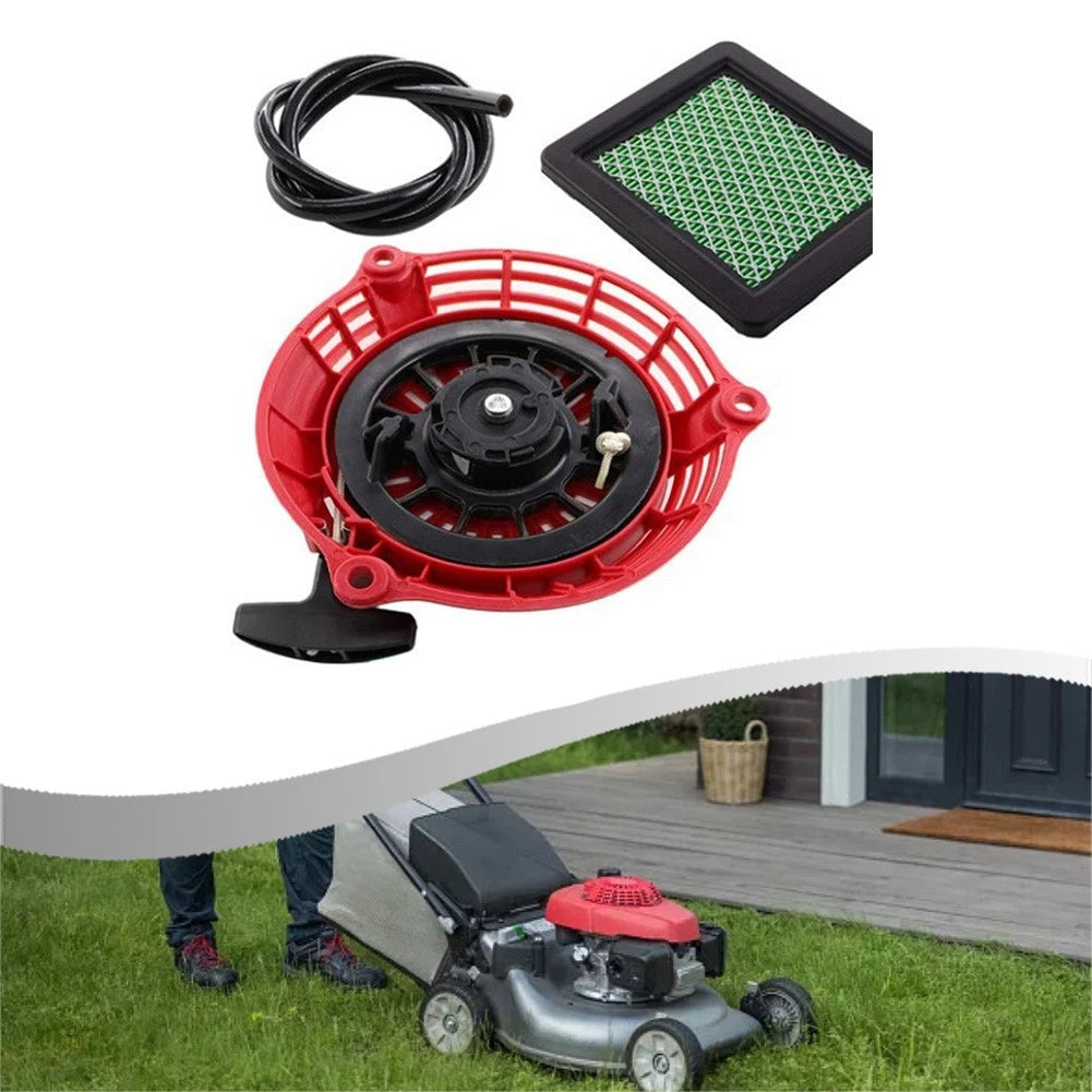 Air Filter & Recoil Starter Set for Honda GCV160 GCV135 (Compatible)
