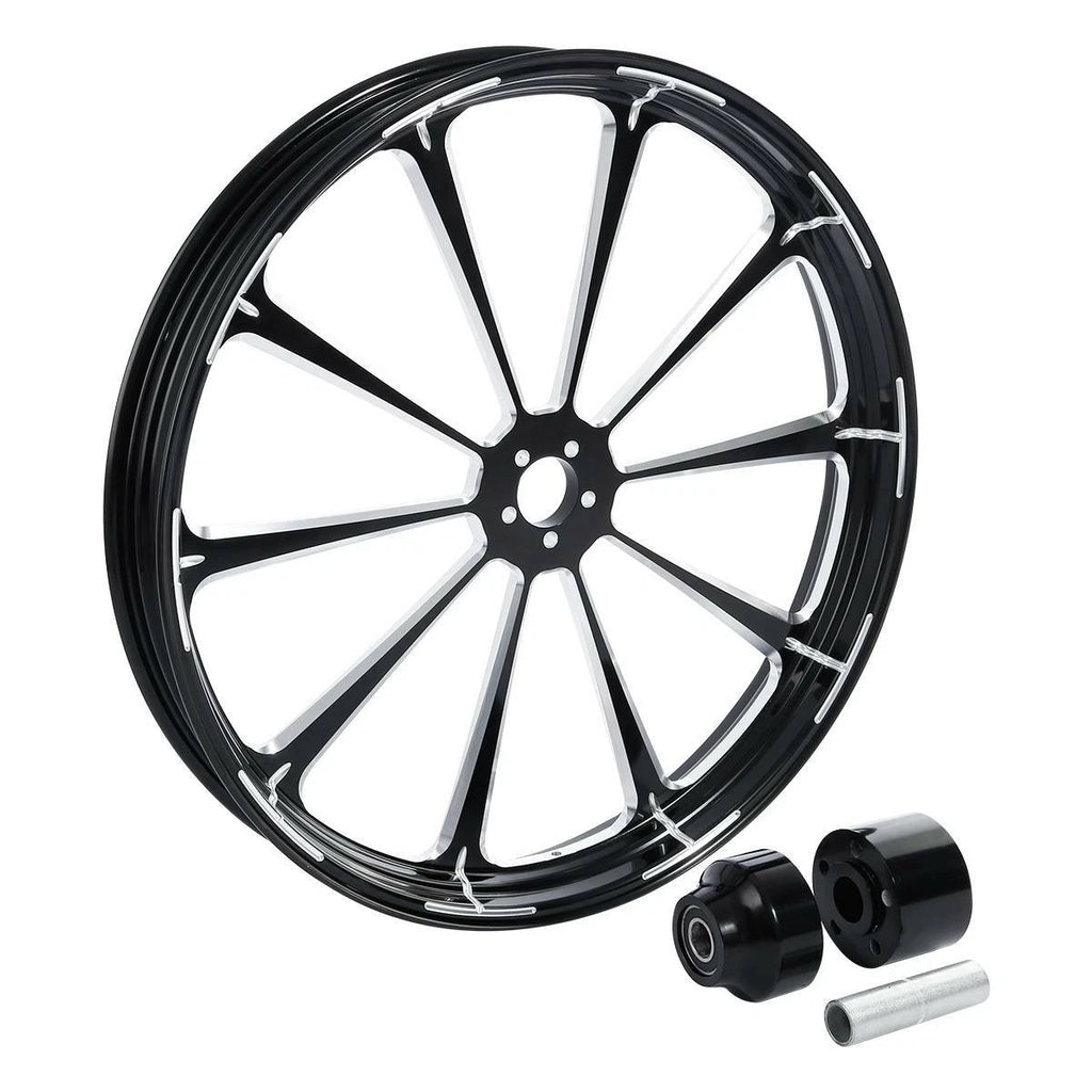 Front Wheel Rim Hub 26" X 3.5" Single Disc for Harley Electra Glide (1997–2021)