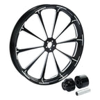 Front Wheel Rim Hub 26" X 3.5" Single Disc for Harley Electra Glide (1997–2021)
