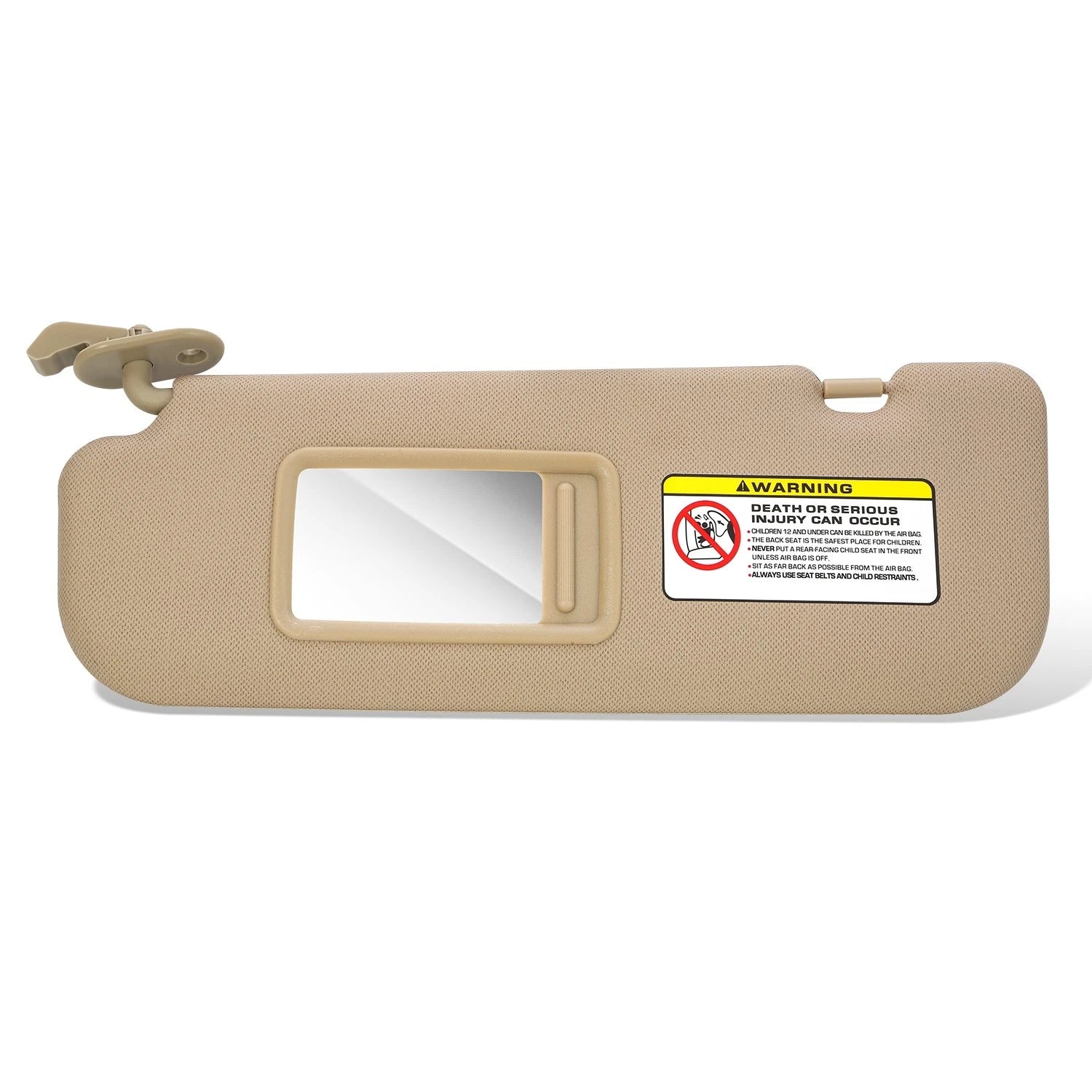 Driver Left Side Sun Visor with Mirror for Hyundai Elantra (2011–2015)