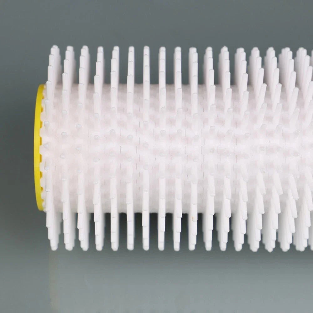 Self-Leveling Screed Roller Brush, Spiked, for Optimal Results