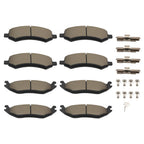 Front and Rear Ceramic Brake Pads for Dodge Ram 1500 (2006-2010)