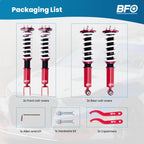 BFO Coilover 24 Ways Damper Suspension for Jaguar XF (2007–2015)