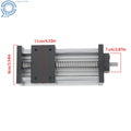 Sliding Table Linear Module with 100mm Ballscrew SFU1605