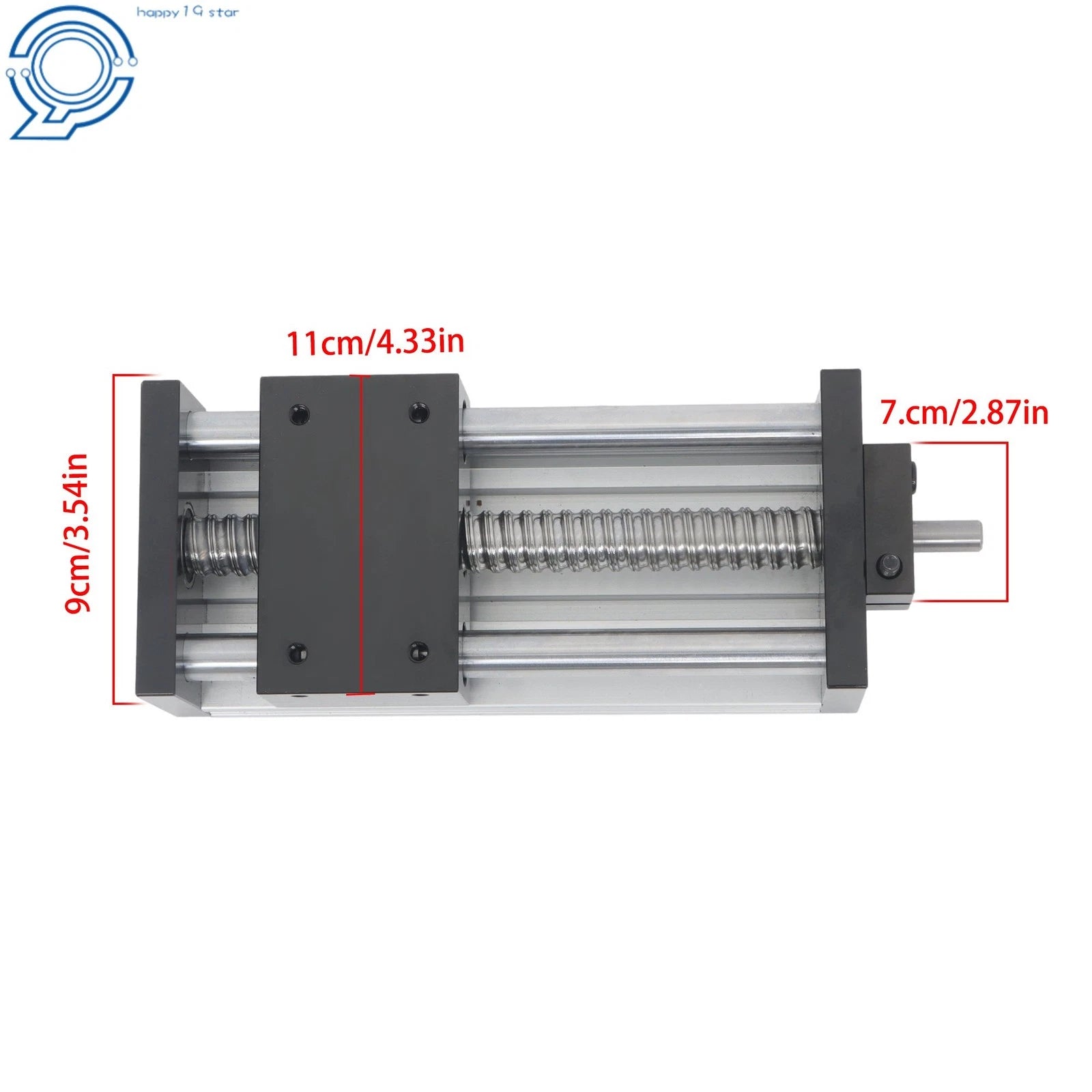 Sliding Table Linear Module with 100mm Ballscrew SFU1605