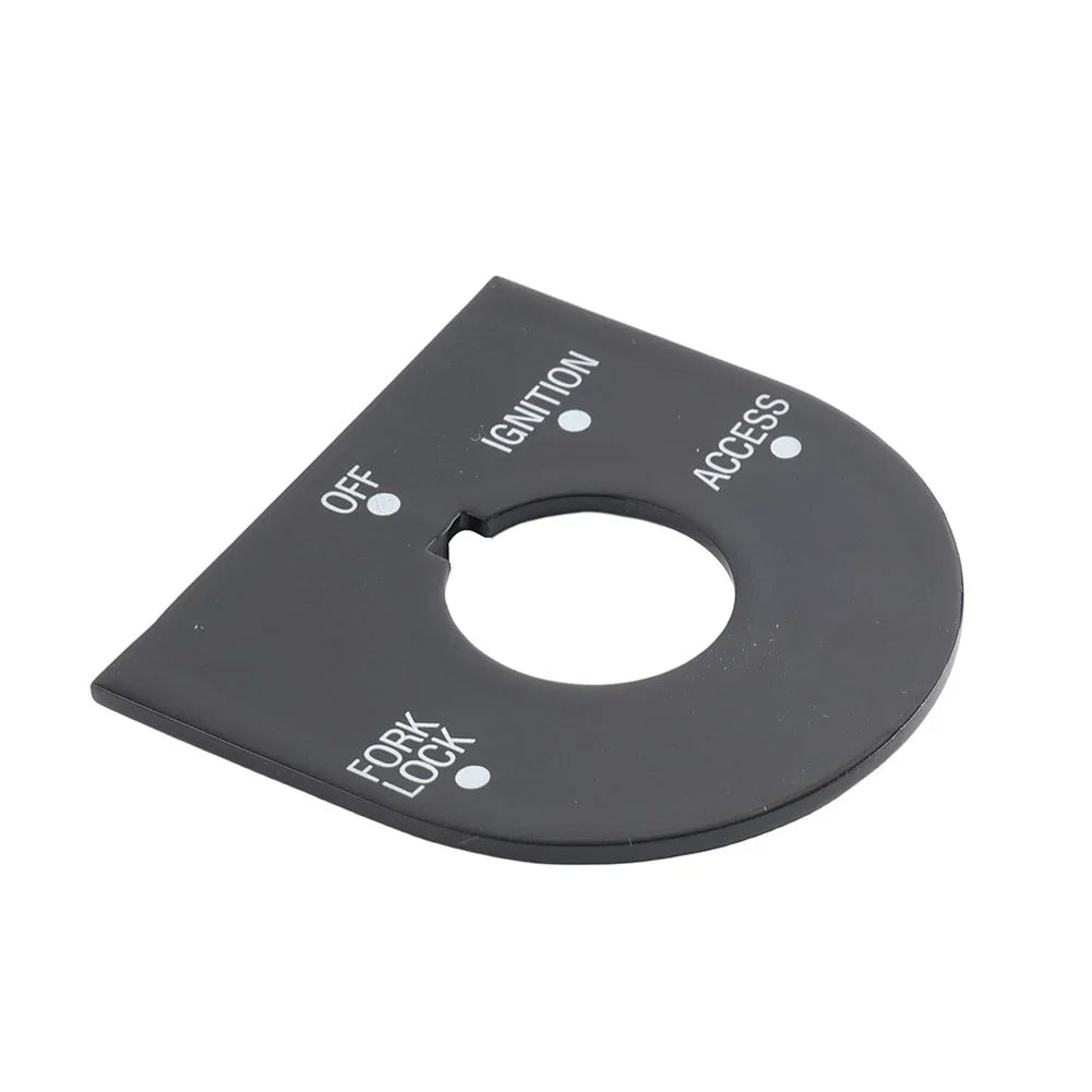 Gloss Black Ignition Switch Panel Trim for Harley Road Glide FLTRU (98-13)