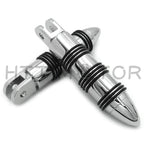 Chrome Stick FootPeg for Harley FXBB FXBR FXBRS FXLR (2018–Present)