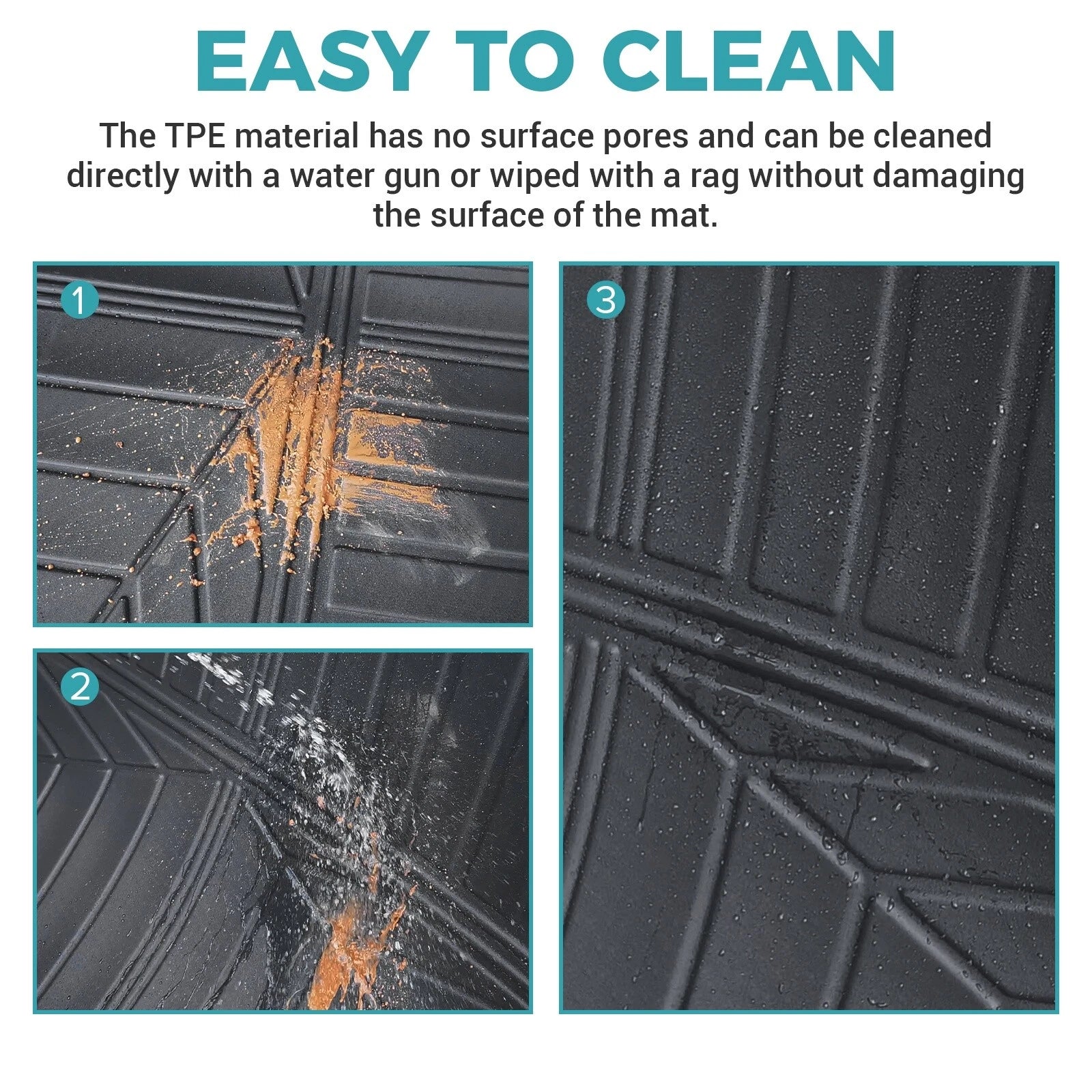 Set of 4 Floor Mats for Jeep Grand Cherokee (2011–2021)