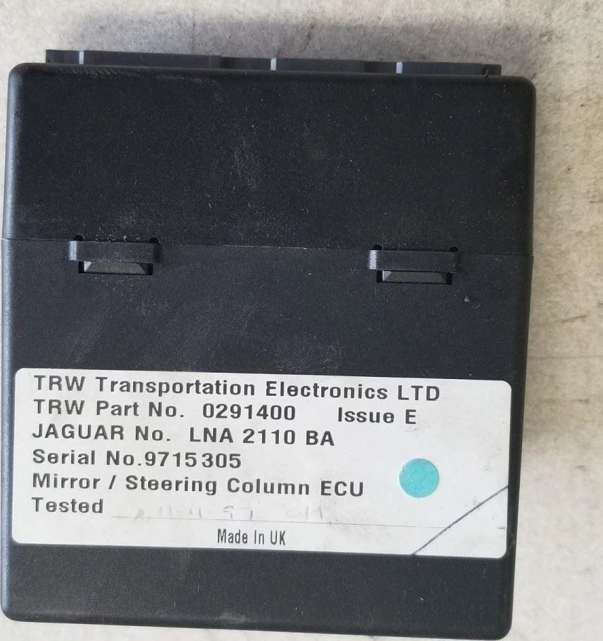 Steering Column Control Module ECU for Jaguar XJ6 XJ12 XJR (1995–1997) LNA