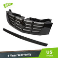Front Bumper Grille for Cadillac Escalade (2007–2014) Gloss Black