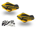 Powermadd Sentinel Handguards for Polaris Snowmobile - Yellow/Black
