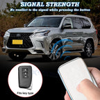 Full Seal TPU Remote Key Fob Case Shell for Lexus (2014-2020) 3-Button