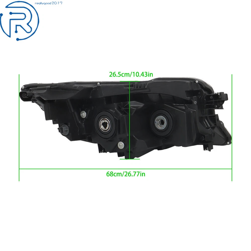 Headlight for Honda Pilot Ridgeline (2016-2020) Halogen Left Side