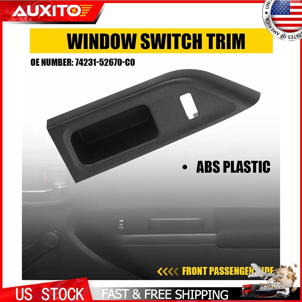 Power Window Switch Control Trim Panel for Toyota Yaris (2012–2015)