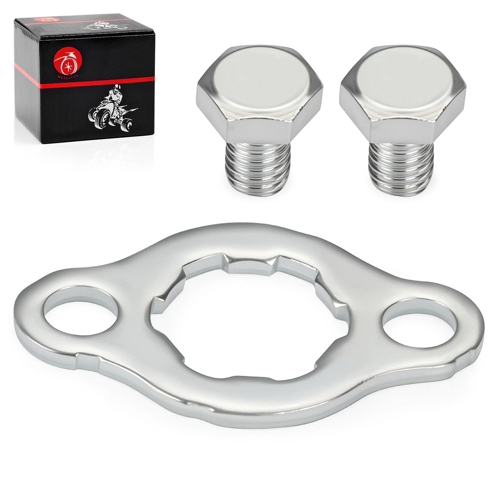 Front Sprocket Retainer Plate w/ Bolt for Honda XR80 XR80R (1979–2003)