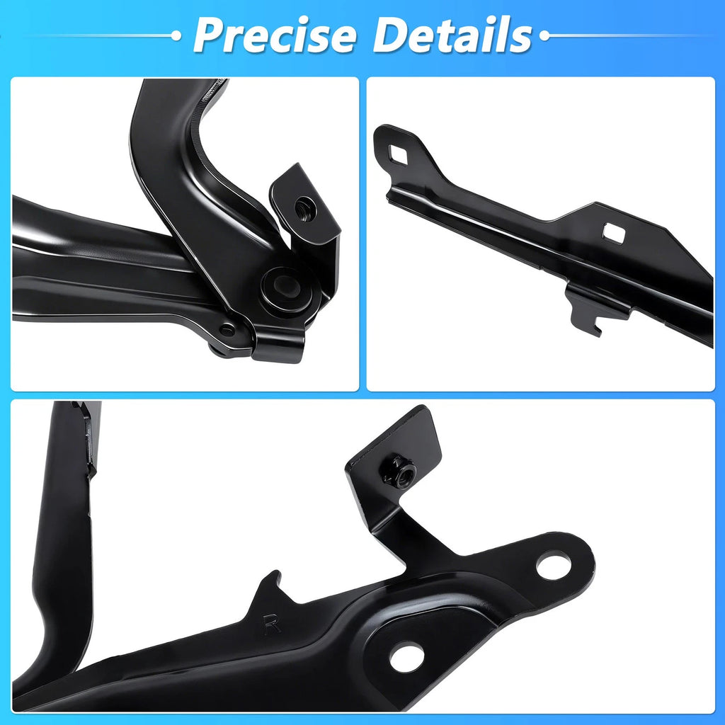 Set of 2 Front Hood Hinges for Ford Mustang (2018–2023) JR3Z16797A/JR3Z16796A