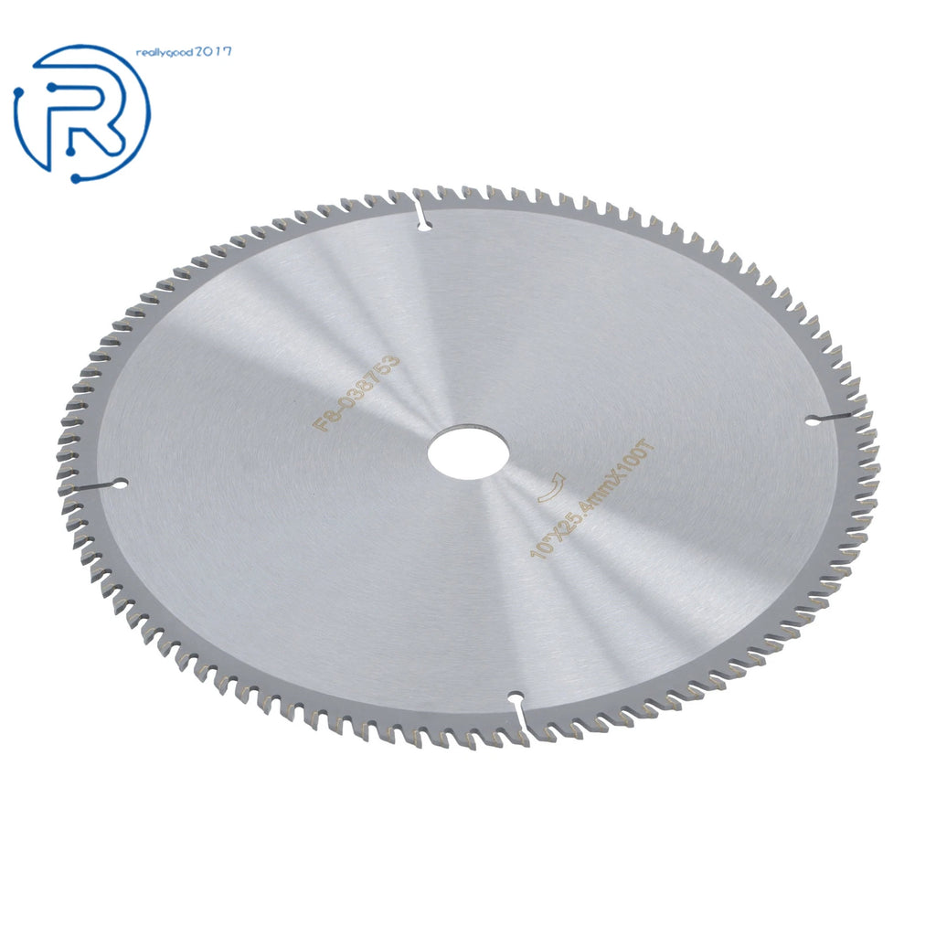 10-Inch 100 Tooth Carbide Saw Blade for Wood