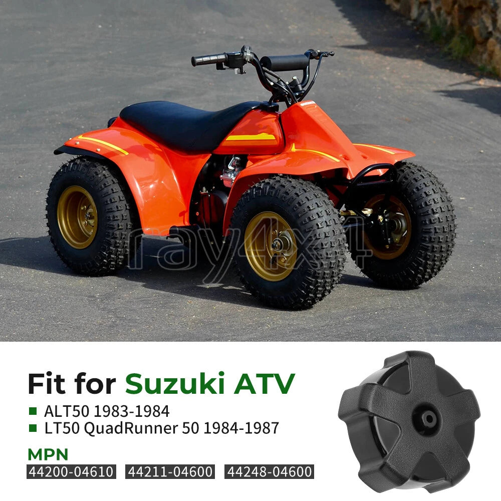 Fuel Gas Cap for Suzuki LT50 QuadRunner (1984–1987) 44200-04610