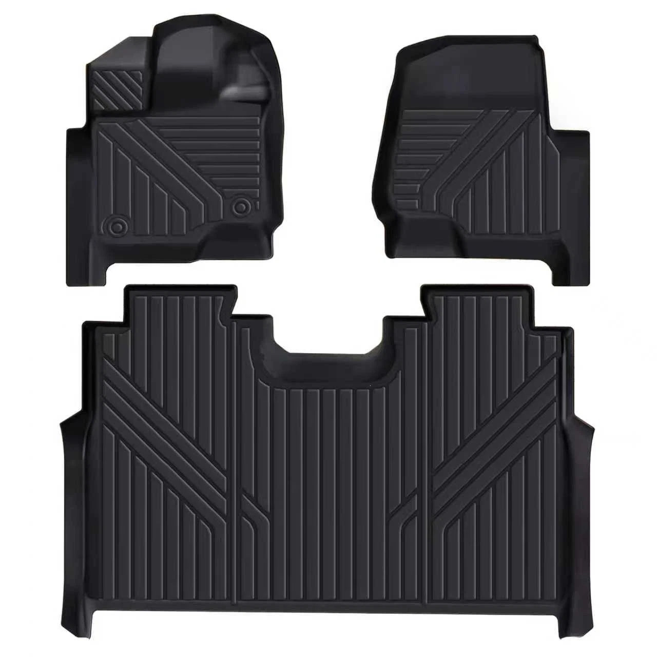 3D Floor Mats Cargo Liner for Ford F-150 Super Crew Cab (2018–2024)