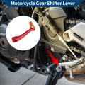 Folding Motorcycle Gear Shifter Lever for Honda CRF150F (2003-2017) Red/Orange