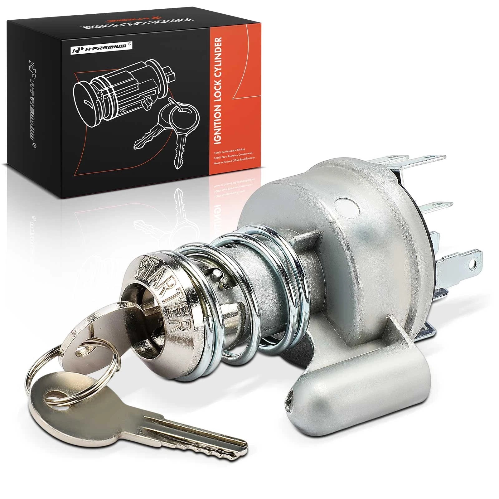 Ignition Lock Cylinder with Keys for Jeep Truck 