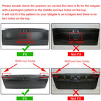 Rear Tailgate Spoiler for Dodge Ram 1500 Classic 2500 (2009–2021)