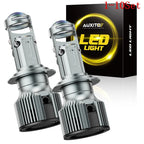 2X H7 LED Headlight Bulbs for Various Vehicles