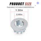 2Pcs Rear Axle Castle Nuts 18mm for Honda TRX200 TRX200D Recon 250 ES TRX250TE