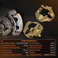 Front Brake Calipers for Volkswagen Beetle/Fastback/Squareback (1966–1974)