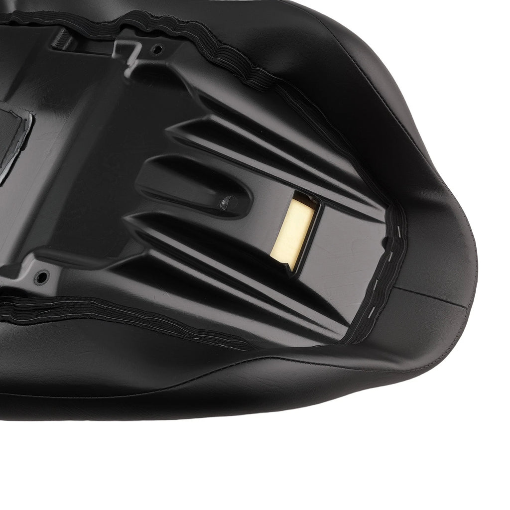 Leather Seat for Harley Touring (2009–2024) Black Tapered Nose