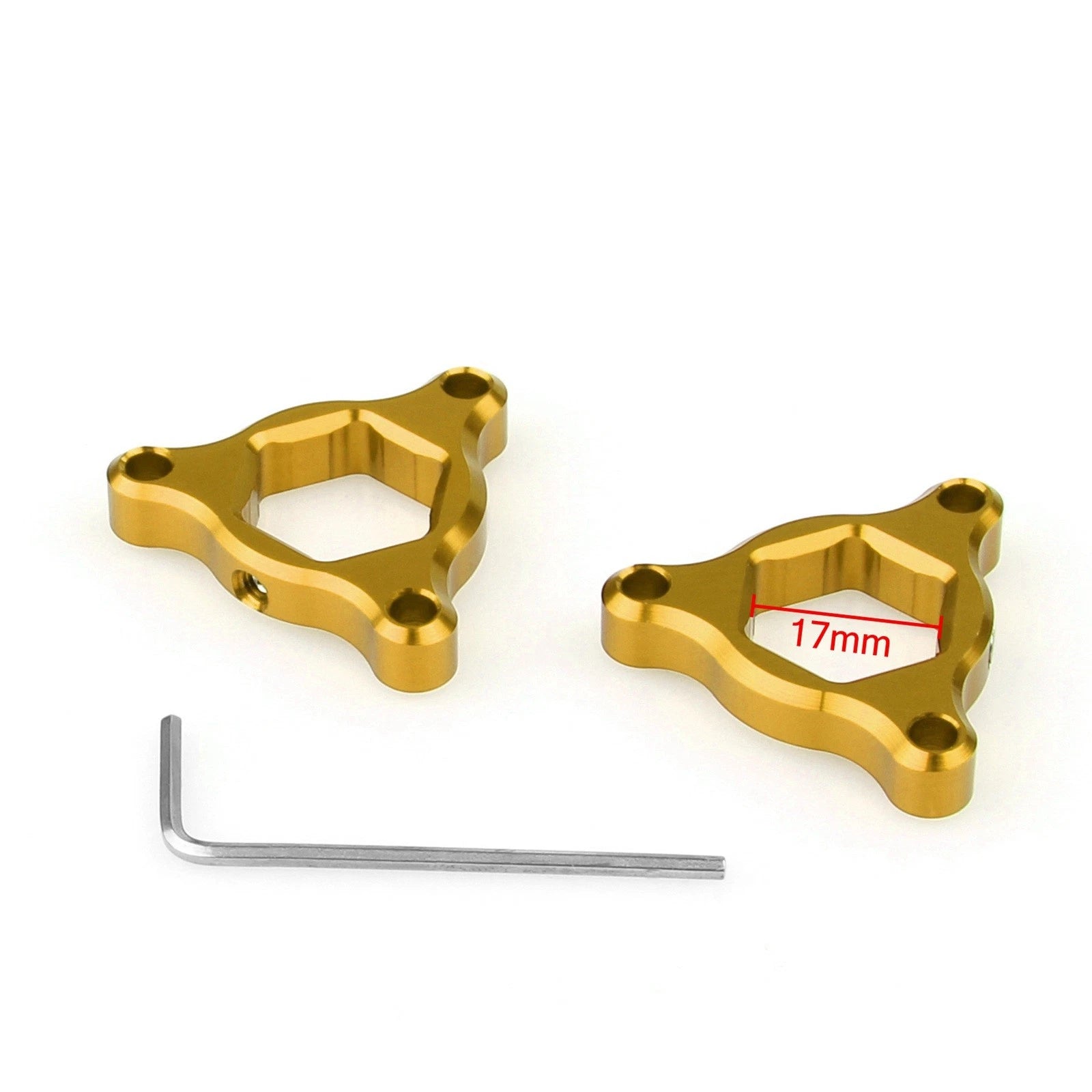 Fork Preload Adjusters for Aprilia RSV 1000, RS 250, Ducati 1098 (17mm GD)