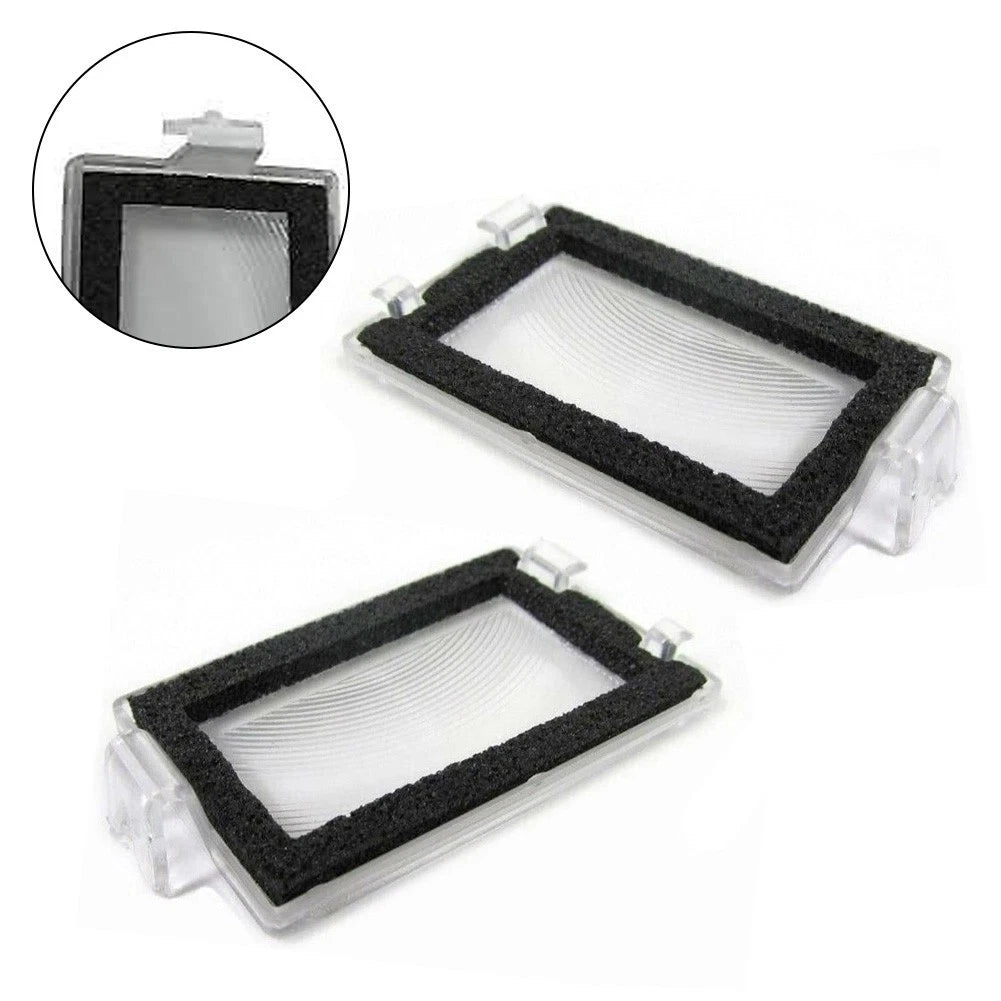 Pair Rear License Plate Light Lens for Jeep Grand Cherokee (2005–2010)