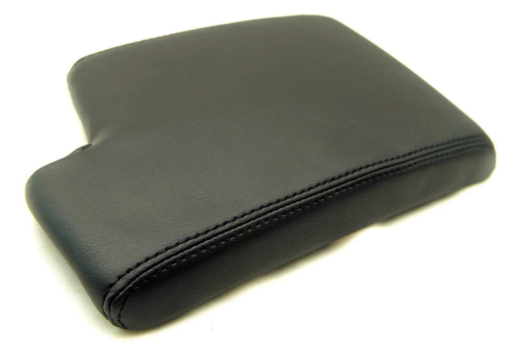 Center Console Armrest Cover for BMW E90 (2005–2013) Black Leather Synthetic