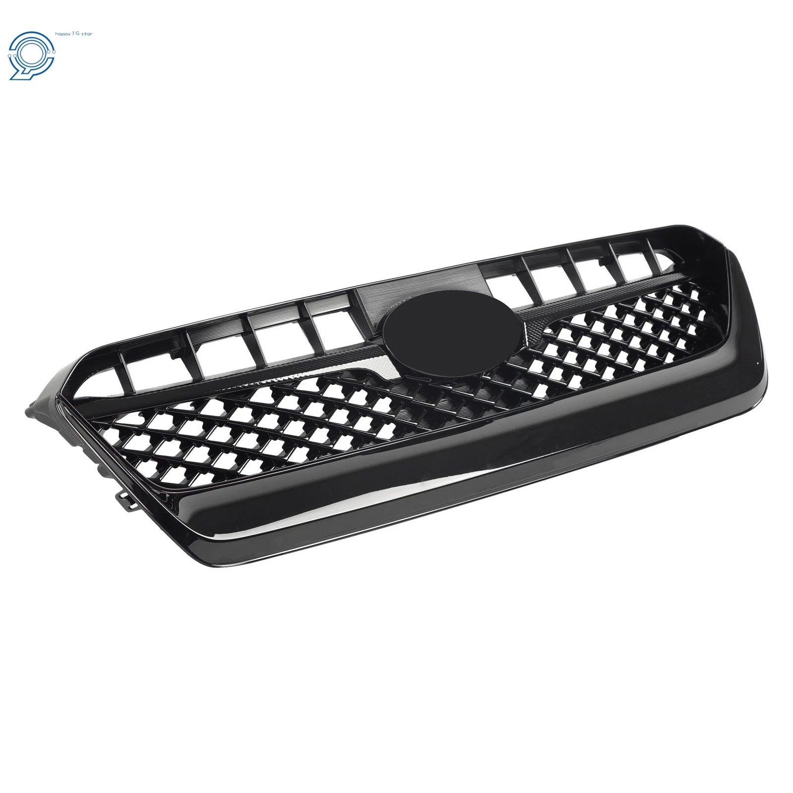 Gloss Black Mesh Front Upper Grille Assembly for Subaru WRX (2015–2017)