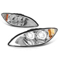 LED DRL Halo Dual Projector Headlights for International Harvester ProStar (2009–2018)