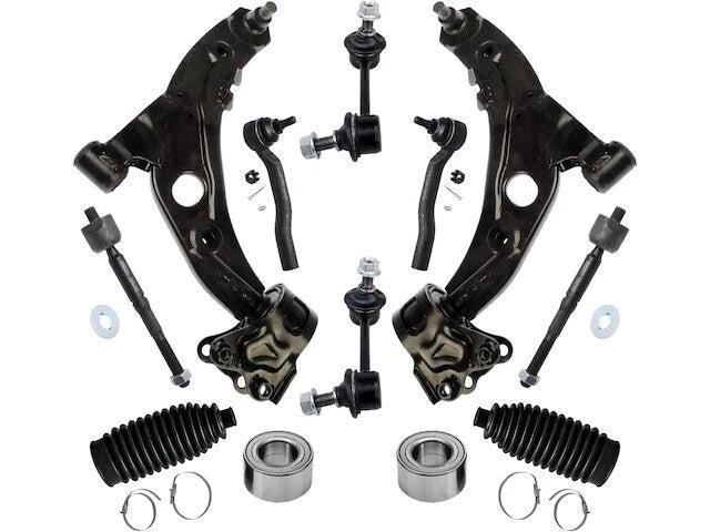 Front Control Arm Ball Joint Tie Rod Sway Bar Link Kit for Mazda CX-7 (2007–2012) PJ636ZM