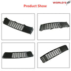 Set of 2 Front Bumper Grille Outer Covers for Audi Q7 S-Line