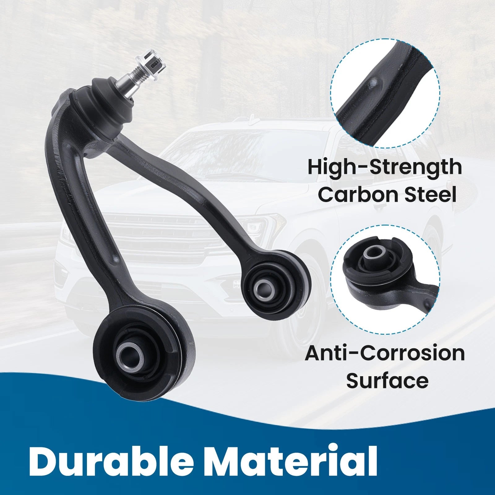 Front Upper RH Suspension Control Arm for F-150, Expedition (2004–2021)